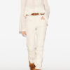 Carolia Plisseret crepe-bluse