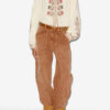 Catarina Denim Jeans med topstitched detaljer Catarina Denim Jeans med topstitched detaljer