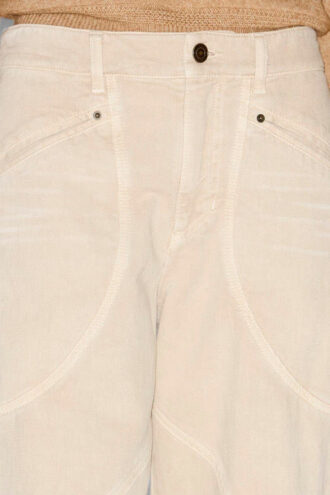 Catarina Denim Jeans med topstitched detaljer