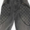 Catarina denimjeans med quiltede detaljer