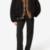 Charone kort parka med imiteret pelsfor Charone kort parka med imiteret pelsfor