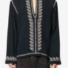 Cizalie Broderet bomuldsbluse