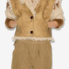 Clara Faux Shearling fåreskindvest