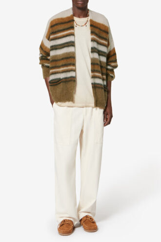 Danah stribet mohair cardigan