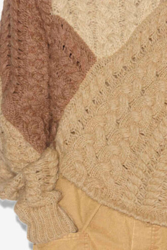 Daryl Patchwork-sweater