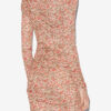 Denise kort draperet jerseykjole