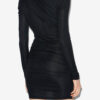 Denise kort draperet jerseykjole
