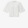 Destiny smocket bomuldsvoile-top