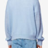 Drany tofarvet mohair-sweater med logo