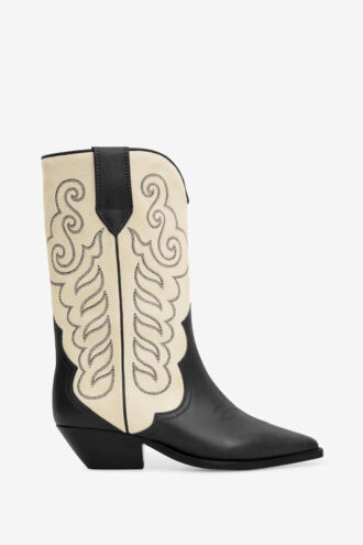 Duerto cowboystøvler i ruskind