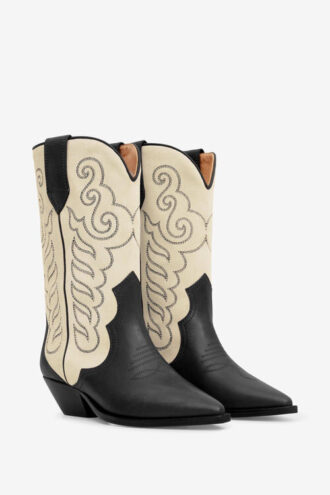 Duerto cowboystøvler i ruskind