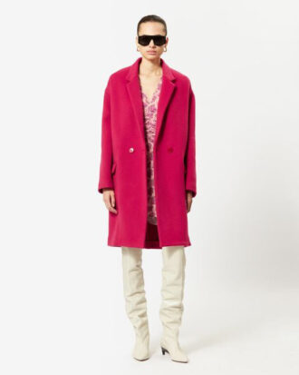Efegozi oversized uldfrakke
