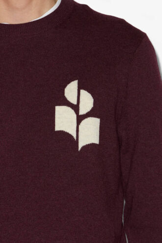 Evans bomulds- og uldtrøje med logo