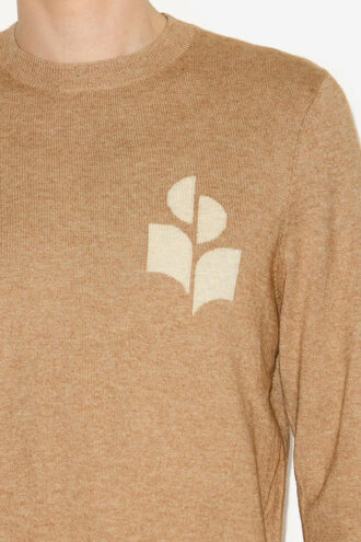 Evans uldblandingssweater med logo