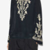 Falonne broderet crepe bluse
