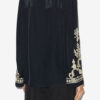 Falonne broderet crepe bluse