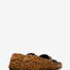 Fitza Loafers i læder med print