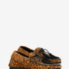 Fitza Loafers i læder med print