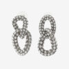 Funky ringøreringe med rhinestones