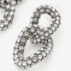 Funky ringøreringe med rhinestones