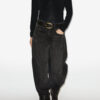 Gaetane draperet jerseybluse