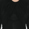 Gaetane draperet jerseybluse