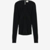 Gaetane draperet jerseybluse