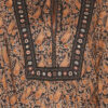 Gayle Bluse i bomuldsvoile med print Gayle Bluse i bomuldsvoile med print