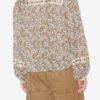 Gayle Bluse i bomuldsvoile med print Gayle Bluse i bomuldsvoile med print
