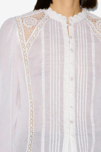 Greicy bomuldsvoile-bluse