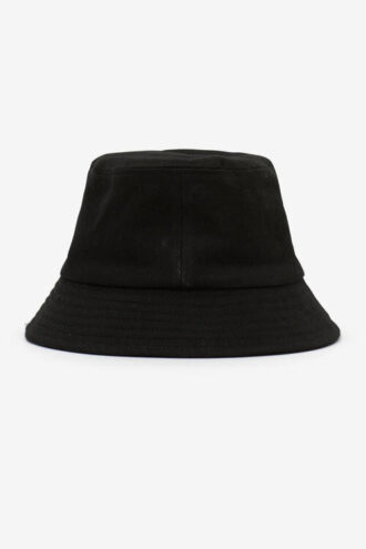 Haley broderet bucket hat med logo