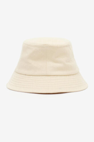 Haley broderet bucket hat med logo