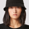 Haley broderet bucket hat med logo