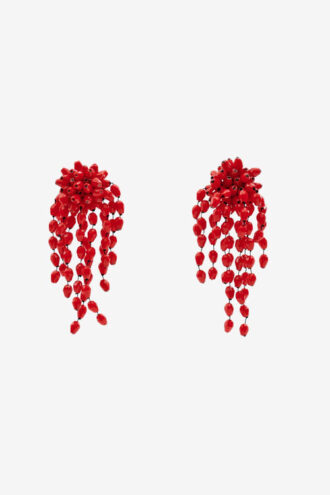 Hanabi øreringe med perler