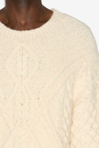 Harold kabelstrikket sweater