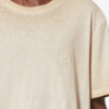 Honoré kortærmet vintage-farvet bomulds-T-shirt