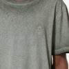 Honoré kortærmet vintage-farvet bomulds-T-shirt