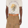 Honore T-shirt i linned med print