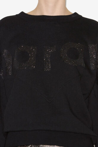 Houston bomuldssweatshirt med logo