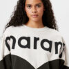 Houston sweatshirt med tofarvet logo