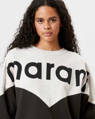 Houston sweatshirt med tofarvet logo