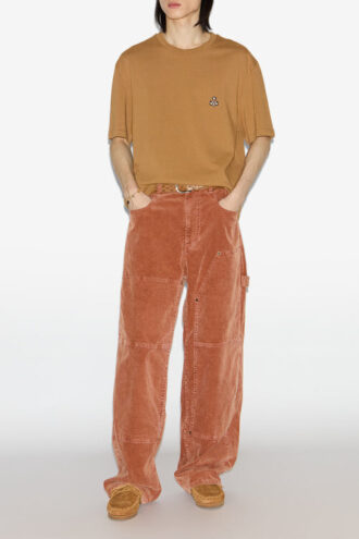 Hugo bomulds-T-shirt med broderet logo