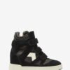 Im3 højtop sneakers i læder med kilehæl Im3 højtop sneakers i læder med kilehæl