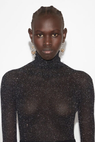 Izzi rullekravesweater