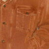Jackson denim- og imiteret pelsjakke Jackson denim- og imiteret pelsjakke