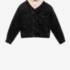 Jackson denim- og imiteret pelsjakke Jackson denim- og imiteret pelsjakke
