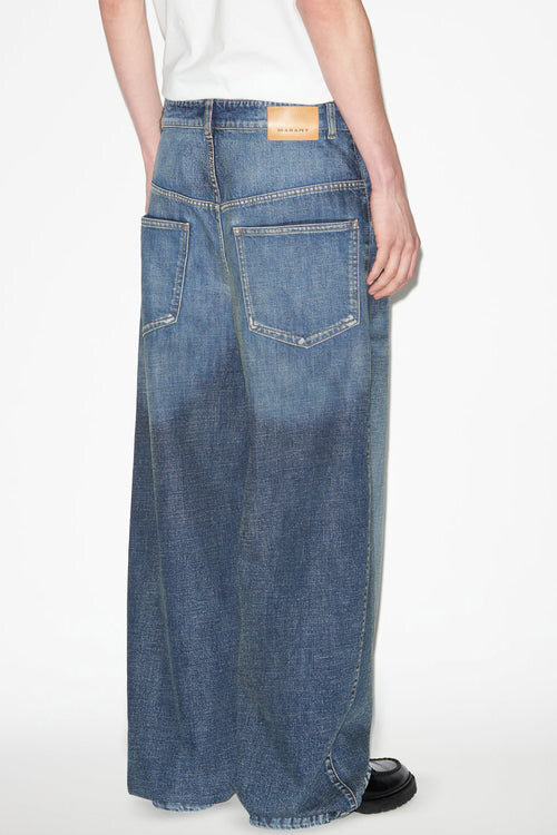 Janael højtaljede jeans med løs pasform Janael højtaljede jeans med løs pasform
