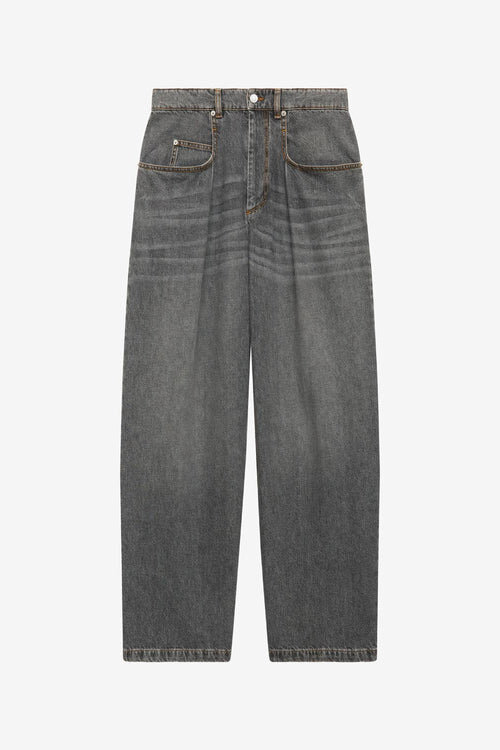 Janael højtaljede jeans med løs pasform Janael højtaljede jeans med løs pasform