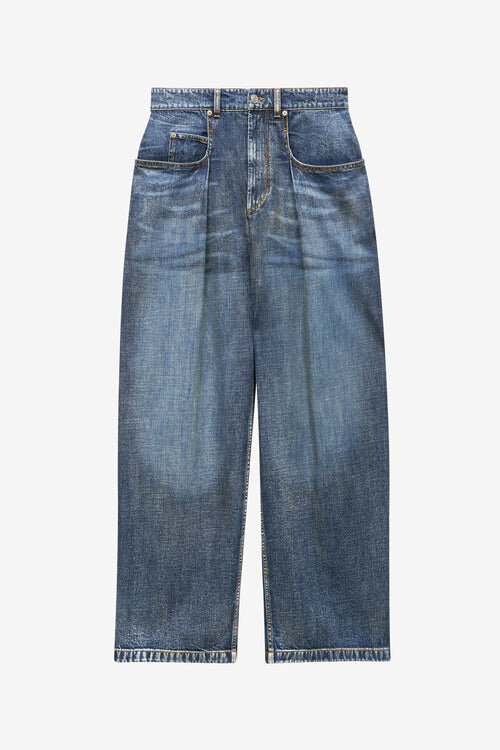 Janael højtaljede jeans med løs pasform Janael højtaljede jeans med løs pasform