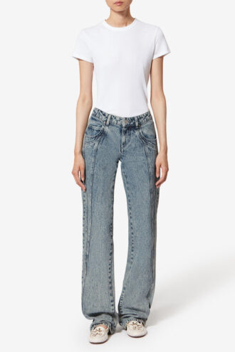 Jaylis vasket denim bootcut jeans